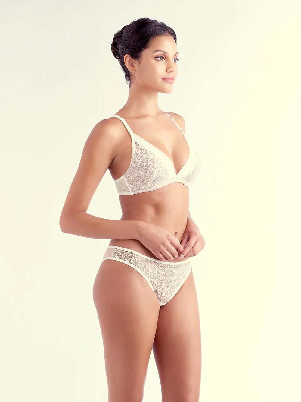 Jennifer Lace Bralette, Petite, Removable Padding, Light Push-Up, Lace