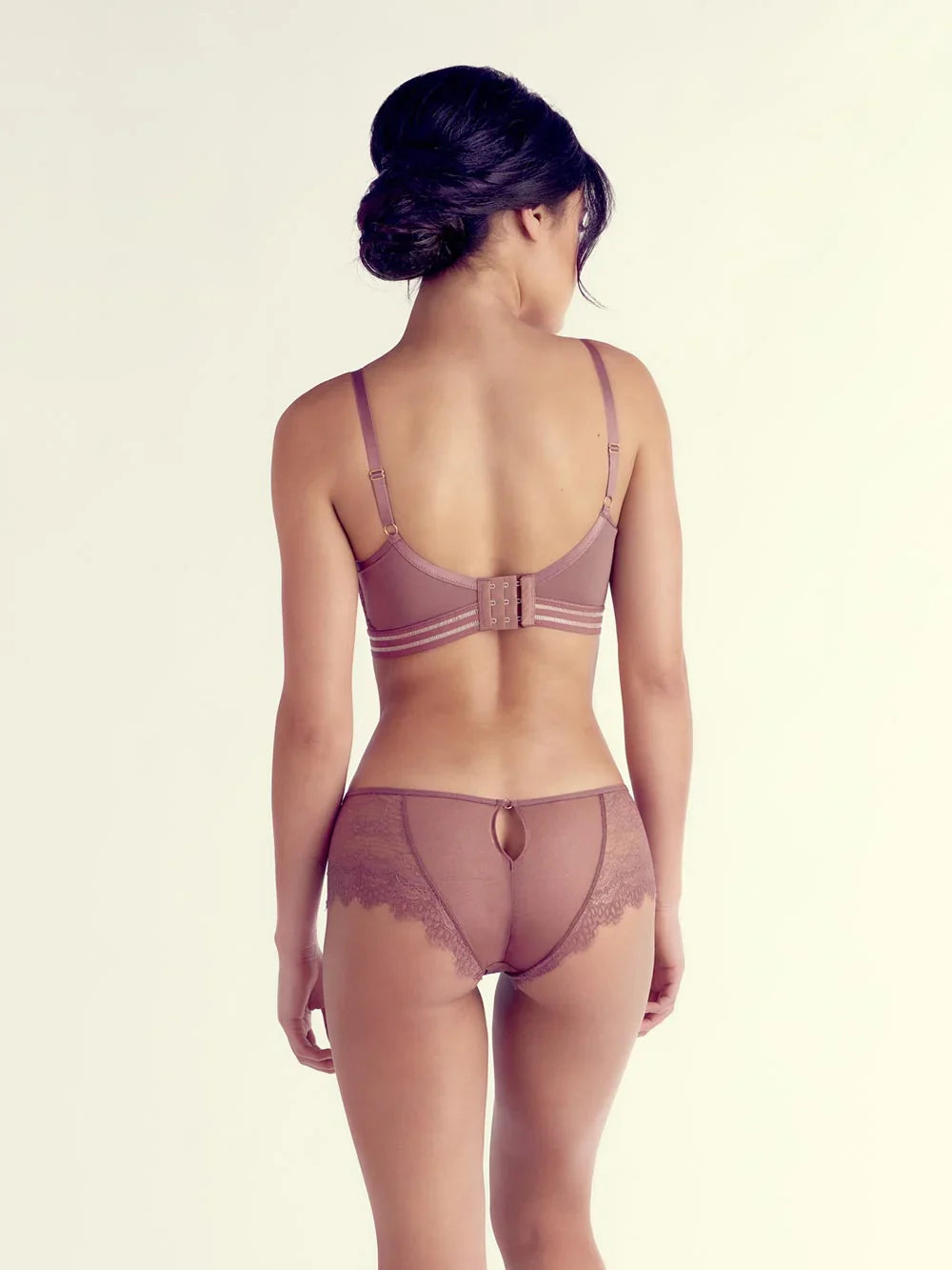 Caroline Wire-free Bra, Lightly Lined Cups, Petite, Bralette, Lace
