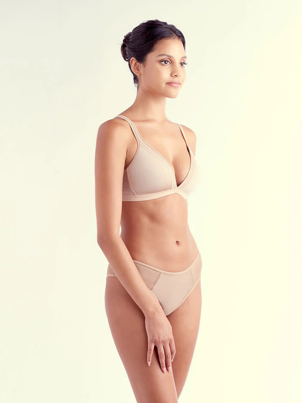 Erika Wire-free Bra, Petite, Lightly Padded, Smooth Cup, T-Shirt Bra