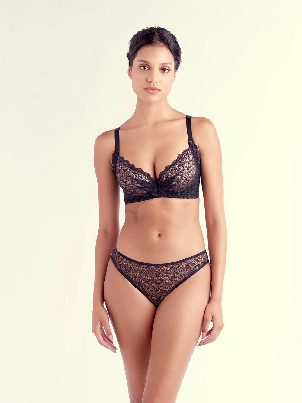 Wendy Mini Corset Bra, Petites, Extra Wide Band, Push-Up, Lace